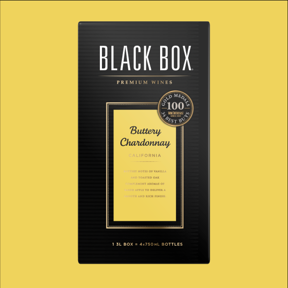 Buttery Chardonnay boxed wine